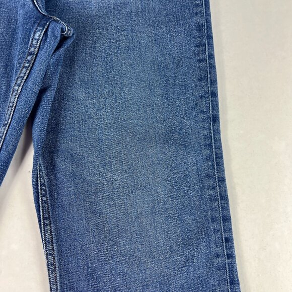 Abercrombie Fitch Jean Women 28x25* High Rise Ankle Straight Blue Denim Tag 29 S - Picture 5 of 16